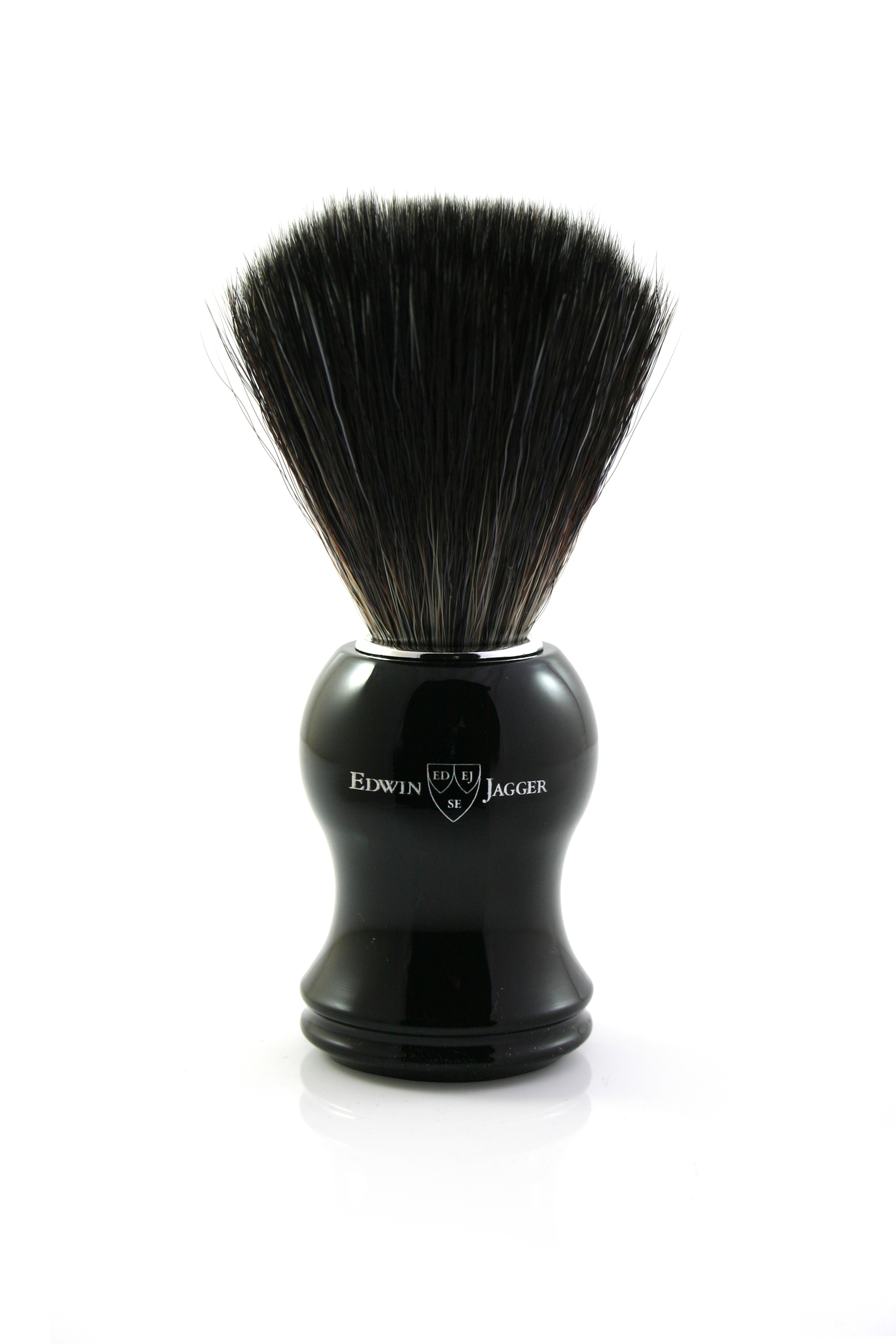 Edwin Jagger Black Shaving Brush | Agent Shave